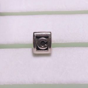 Retired Pandora ‘C’ Charm